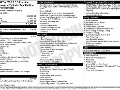 New 2025 MAZDA CX-5 AWD 2.5 S image 3