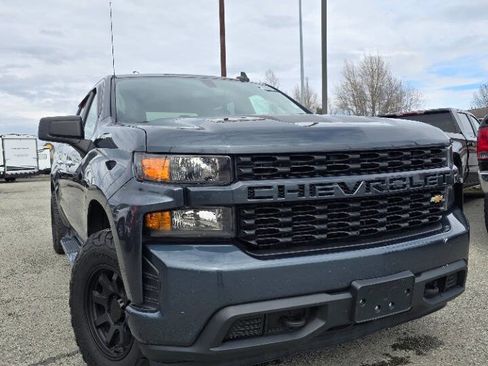 Used 2020 Chevrolet Silverado 1500 Custom w/ Custom 2.7L Value Package AWD/4WD image 1