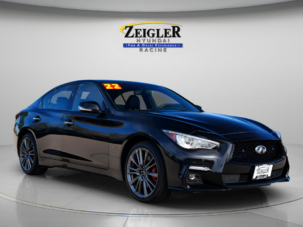Used 2022 INFINITI Q50 Red Sport 400 AWD/4WD image 1