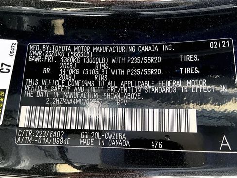 Used 2021 Lexus RX 350 FWD w/ Premium Package image 32