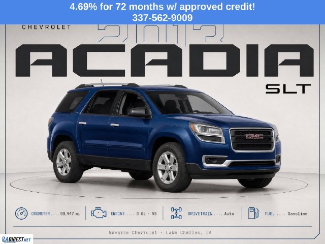 Used 2013 GMC Acadia SLT FWD image 3