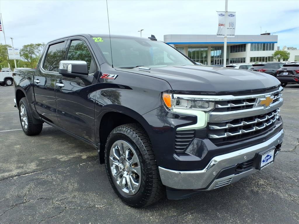 Used 2022 Chevrolet Silverado 1500 LTZ w/ Z71 Off-Road Package AWD/4WD image 1