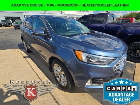 Used 2019 Ford Edge Titanium w/ Equipment Group 301A AWD/4WD image 1