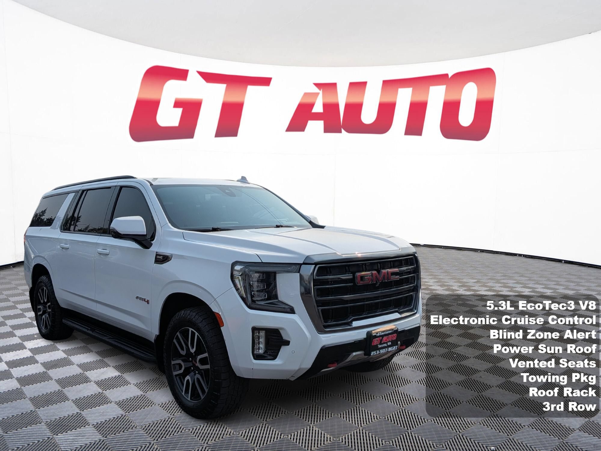 Used 2021 GMC Yukon XL AT4 w/ Technology Package AWD/4WD image 1