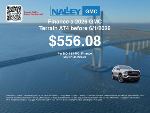New 2026 GMC Terrain AT4 w/ Convenience Package III AWD/4WD image 7