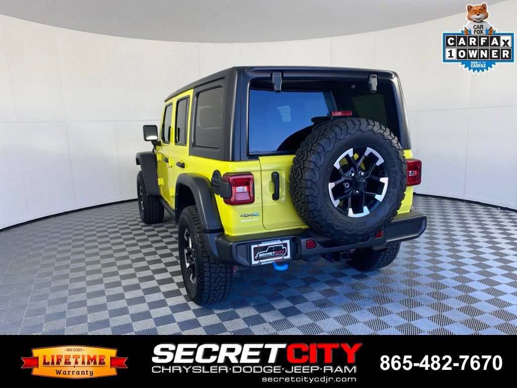 Used 2024 Jeep Wrangler Unlimited Rubicon 4xe AWD/4WD image 5