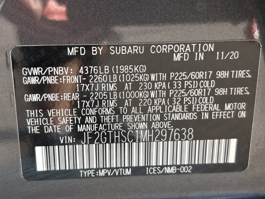 Used 2021 Subaru Crosstrek 2.5i Sport w/ Moonroof Package AWD/4WD image 33