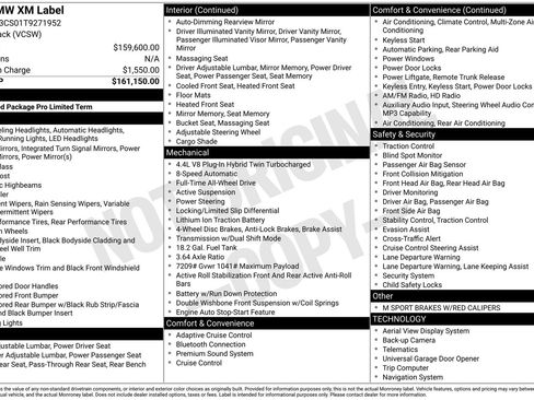 Used 2026 BMW XM Label Red image 38