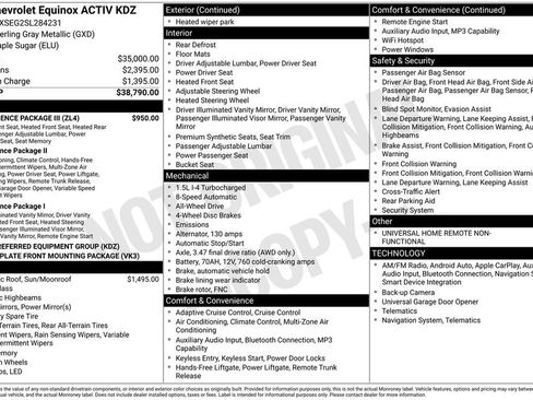 Used 2025 Chevrolet Equinox ACTIV w/ Convenience Package III AWD/4WD image 5