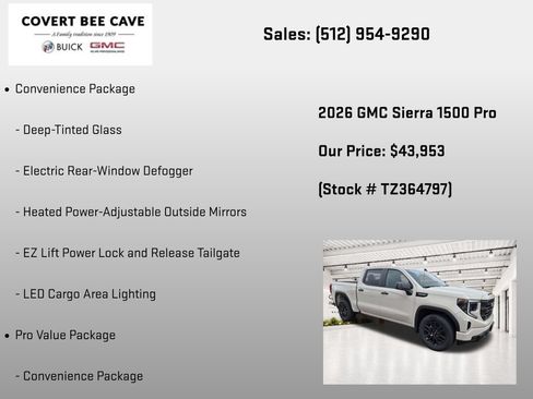 New 2026 GMC Sierra 1500 Pro w/ Graphite Edition RWD image 19