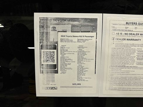 Used 2018 Toyota Sienna XLE w/ XLE Navigation Package image 13