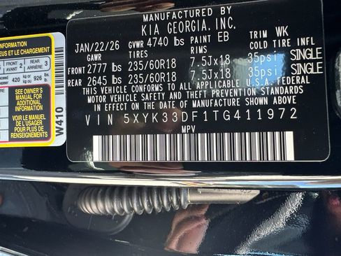 New 2026 Kia Sportage EX image 33