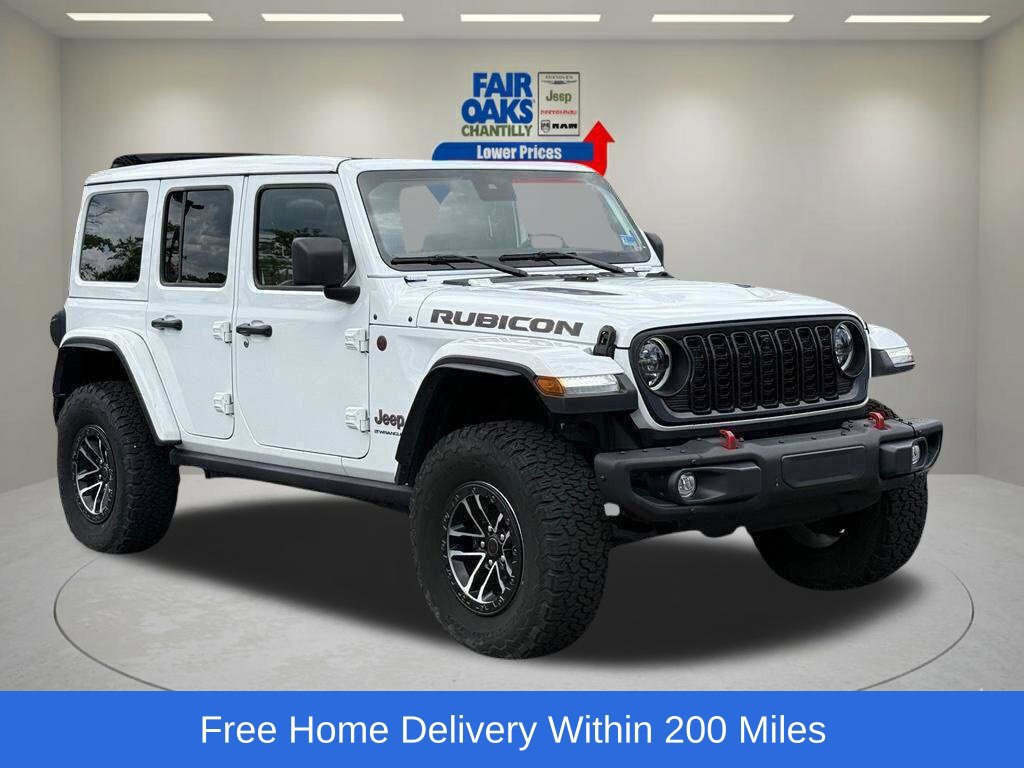 Certified 2025 Jeep Wrangler Unlimited Rubicon AWD/4WD image 1