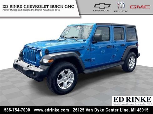 Used 2023 Jeep Wrangler Unlimited Sport AWD/4WD image 1