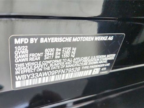 Used 2023 BMW i4 M50 w/ M Carbon Exterior Package image 67