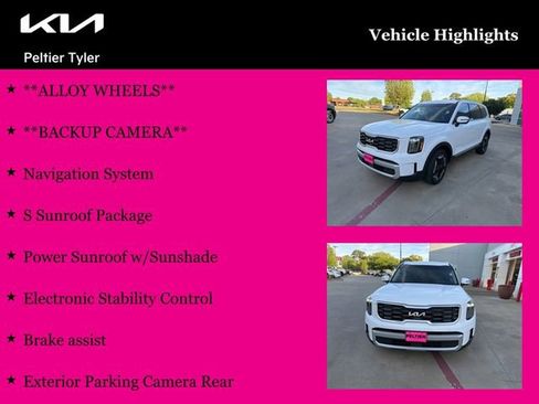 Used 2024 Kia Telluride S w/ S Sunroof Package image 12