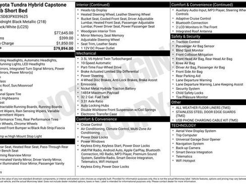 Used 2023 Toyota Tundra Capstone image 29