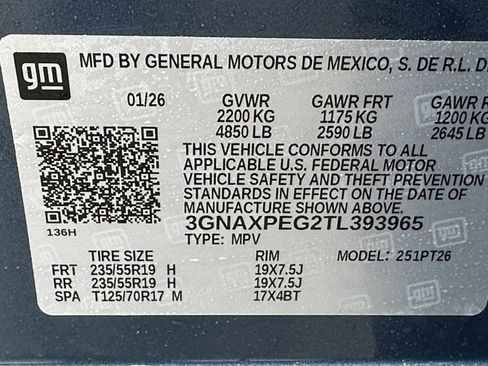 New 2026 Chevrolet Equinox LT w/ Convenience Package II image 25