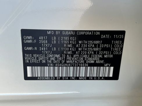 New 2026 Subaru Crosstrek 2.5i Wilderness w/ Crosstrek Mirror Package image 31