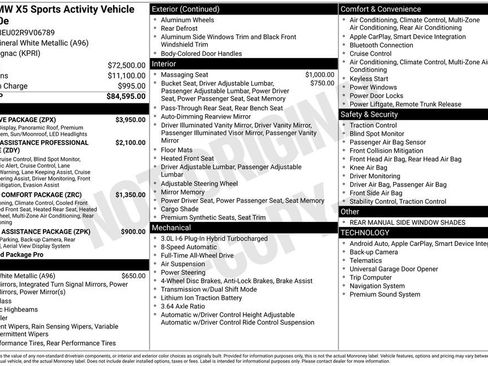 Certified 2024 BMW X5 xDrive50e w/ Executive Package image 11