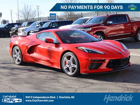 Used 2023 Chevrolet Corvette Stingray Premium Cpe w/ Z51 Performance Package image 1