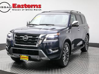 Used 2023 Nissan Armada Platinum w/ Captain's Chairs Package video 1