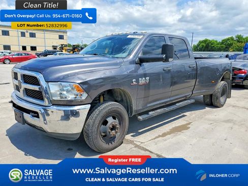 Used 2018 RAM 3500 Tradesman w/ Chrome Appearance Group AWD/4WD image 1
