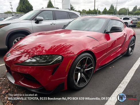 Used 2021 Toyota Supra Premium w/ Driver Assist Package RWD image 1