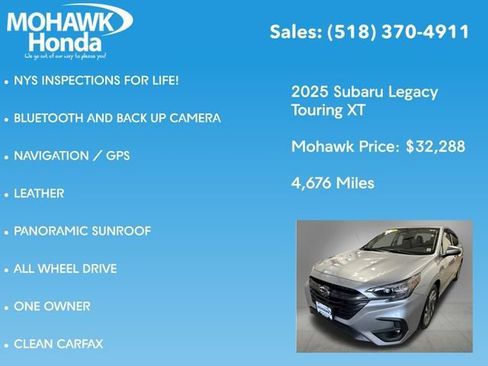 Used 2025 Subaru Legacy Touring XT AWD/4WD image 7