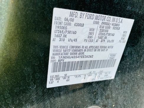 Used 2000 Ford Excursion Limited image 30