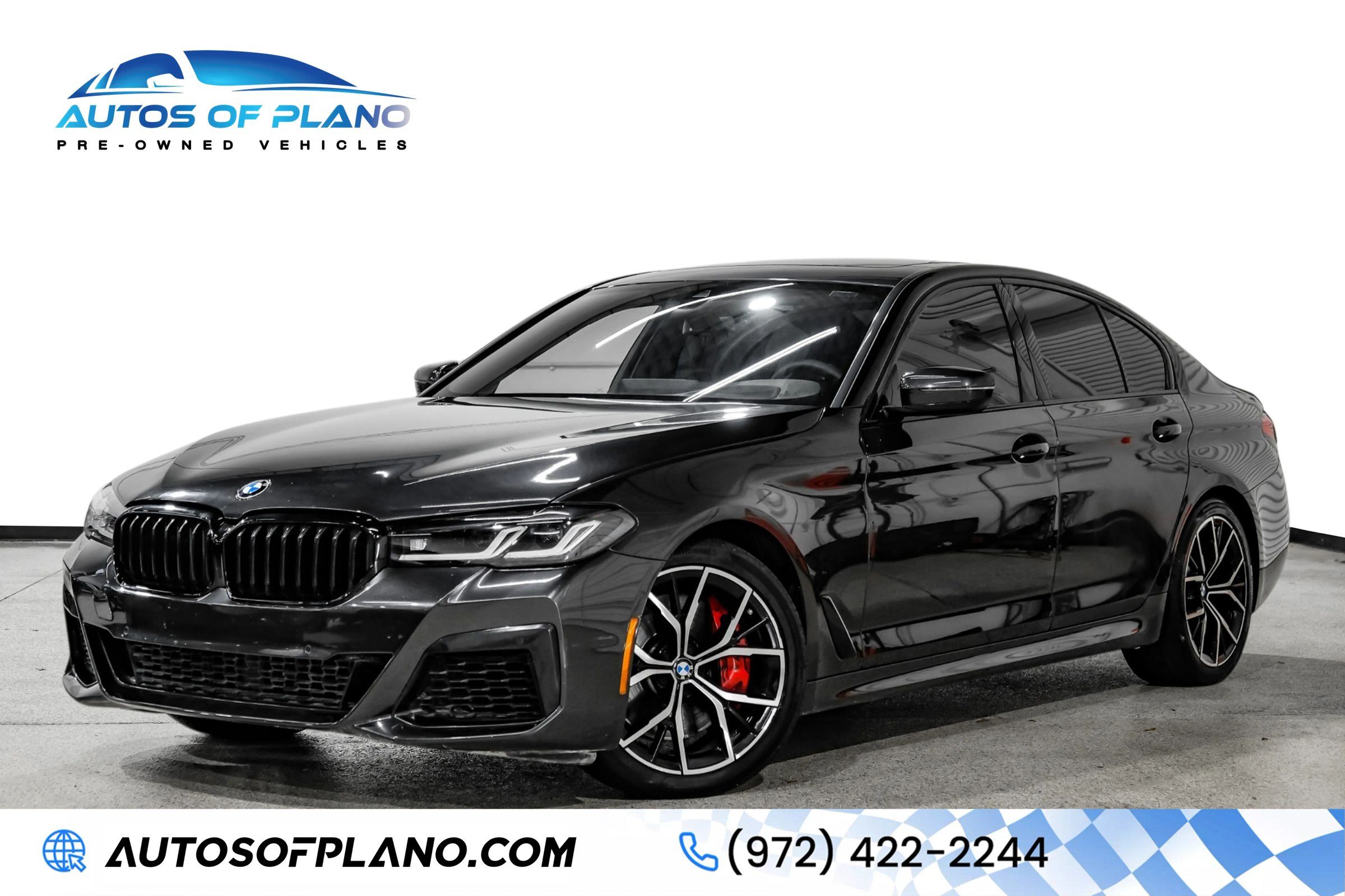 Used 2021 BMW 540i w/ M Sport Package RWD image 1