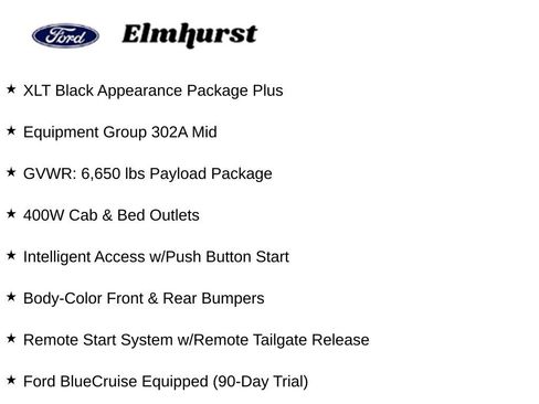 Certified 2024 Ford F150 XLT w/ Equipment Group 302A MID AWD/4WD image 11