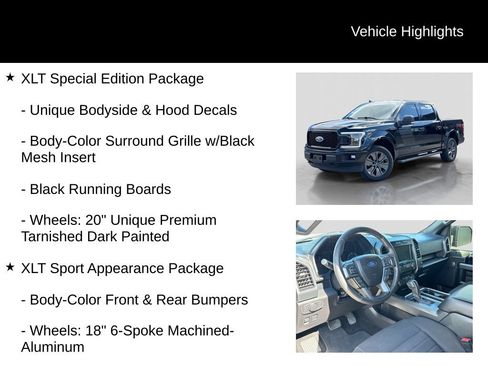 Used 2018 Ford F150 XLT w/ Equipment Group 302A Luxury AWD/4WD image 21