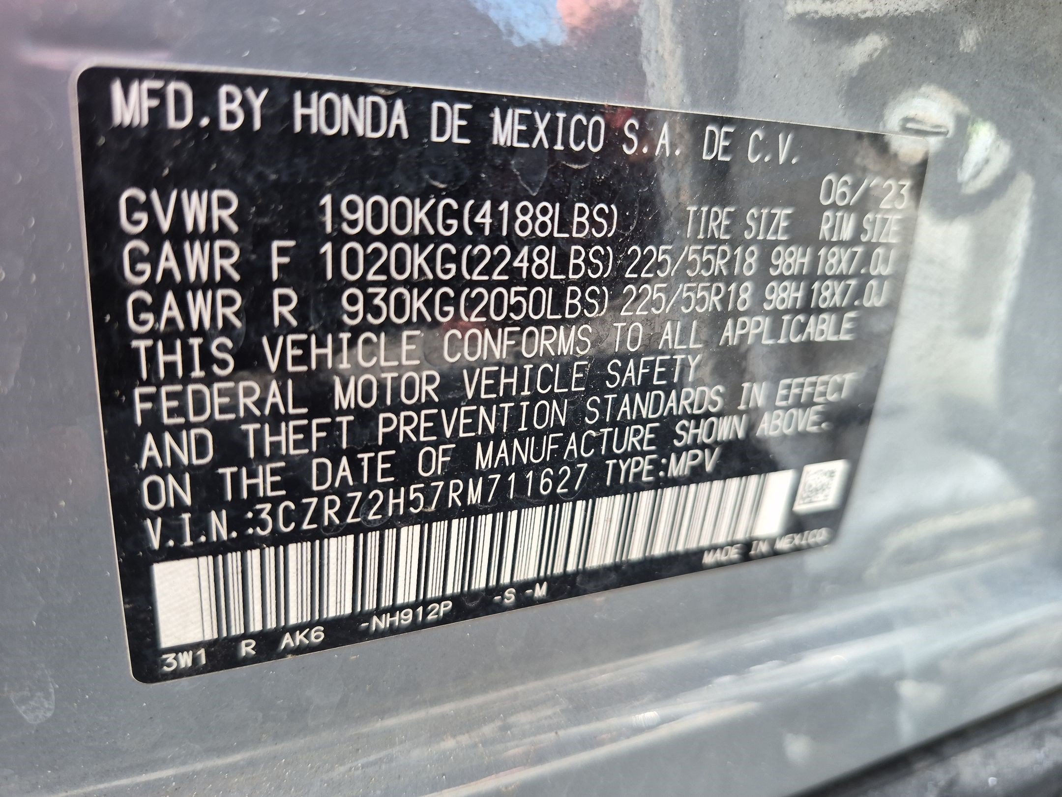 Used 2024 Honda HR-V Sport image 33