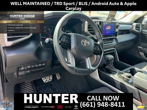 Used 2022 Toyota Tundra SR5 w/ TRD Sport Package RWD image 20