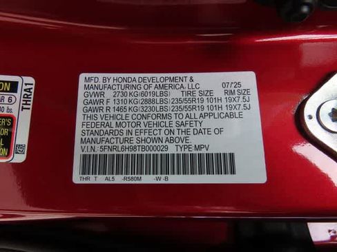 Certified 2026 Honda Odyssey Elite image 33