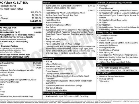 Used 2020 GMC Yukon XL SLT w/ Open Road Package RWD image 29