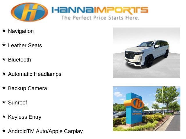 Used 2022 Cadillac Escalade Sport Platinum w/ LPO, ONYX Package AWD/4WD image 8