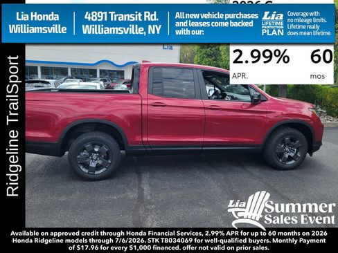 New 2026 Honda Ridgeline TrailSport image 2