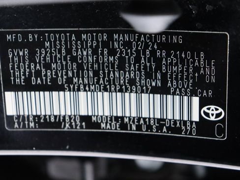 Certified 2024 Toyota Corolla LE image 37