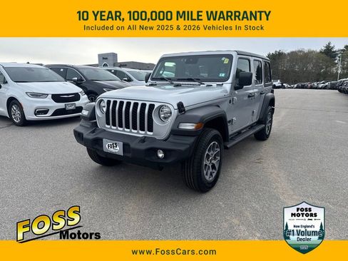 Certified 2024 Jeep Wrangler Unlimited Sport AWD/4WD image 1