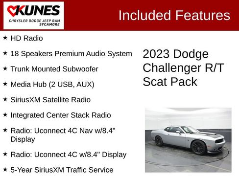 Used 2023 Dodge Challenger R/T Scat Pack RWD image 4