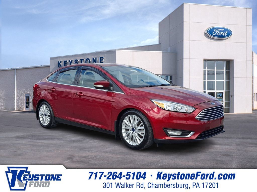 Used 2016 Ford Focus Titanium w/ Exterior Protection Package FWD image 1