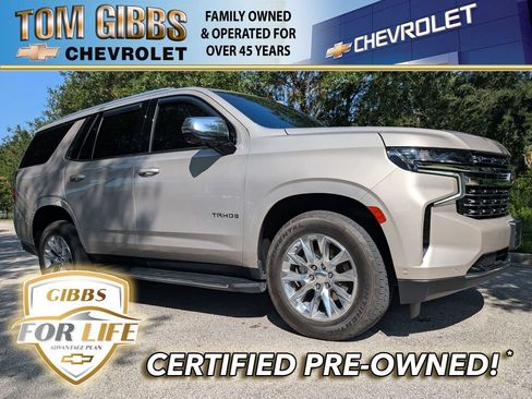 Used 2023 Chevrolet Tahoe Premier w/ Advanced Technology Package AWD/4WD image 1