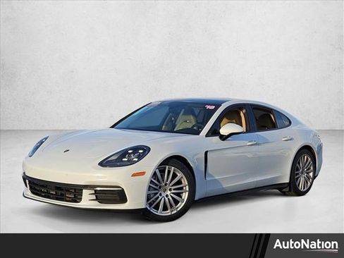 Used 2018 Porsche Panamera 4 AWD/4WD image 1