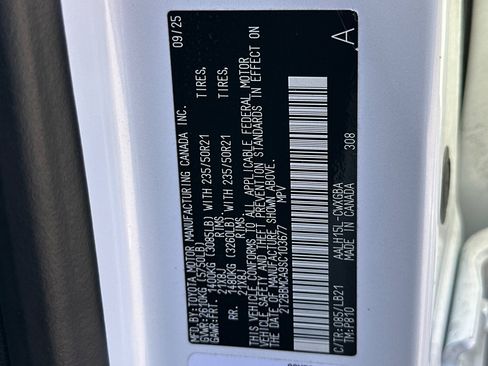 Certified 2025 Lexus RX 350 w/ Convenience Package AWD/4WD image 29