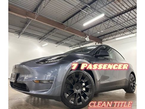 Used 2022 Tesla Model Y Long Range AWD/4WD image 1