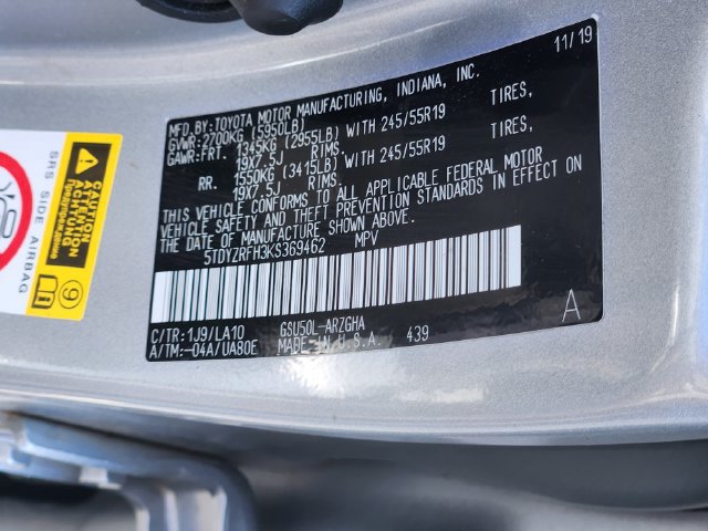 Used 2019 Toyota Highlander Limited FWD image 35
