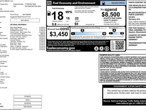 New 2026 Aston Martin V8 Vantage Coupe image 26