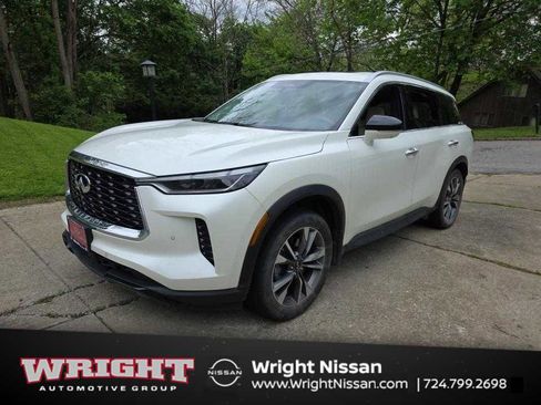 Used 2023 INFINITI QX60 Luxe w/ Performance Audio Package AWD/4WD image 1